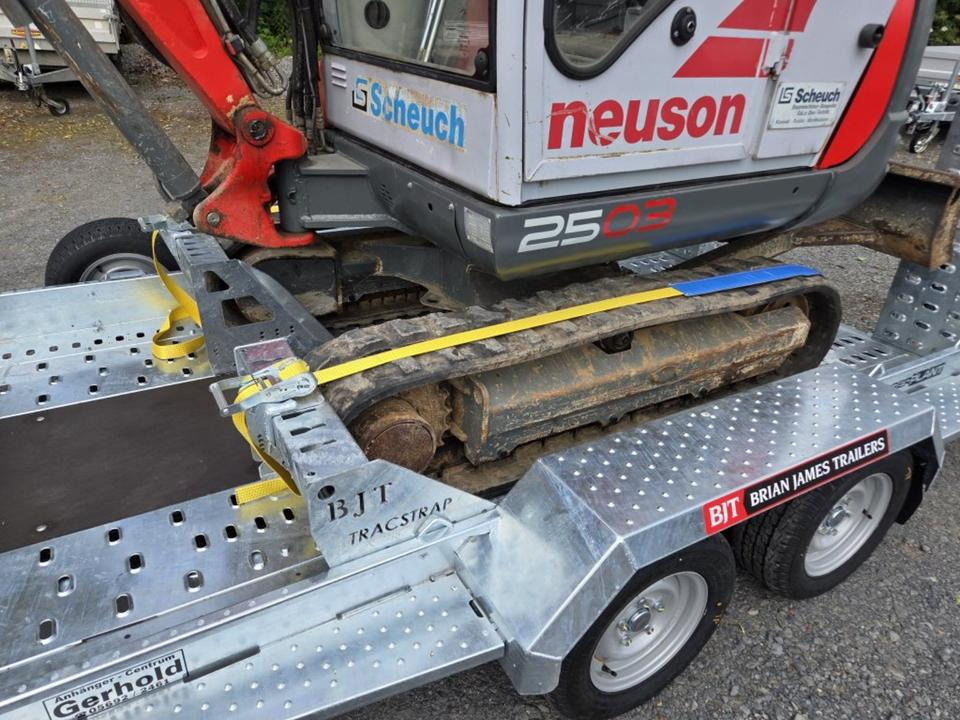 Brian James Digger Plant 3,5t Baumaschinentransporter Minibagger - Приколка за градежни машини: слика 2 Brian James Digger Plant 3,5t Baumaschinentransporter Minibagger - Приколка за градежни машини: слика 2