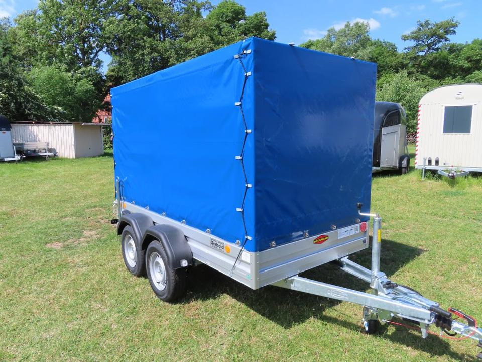 PKW Anhänger, Böckmann, PKW Anhänger, Plane, 100 km/h - Приколка со церада: слика 2 PKW Anhänger, Böckmann, PKW Anhänger, Plane, 100 km/h - Приколка со церада: слика 2