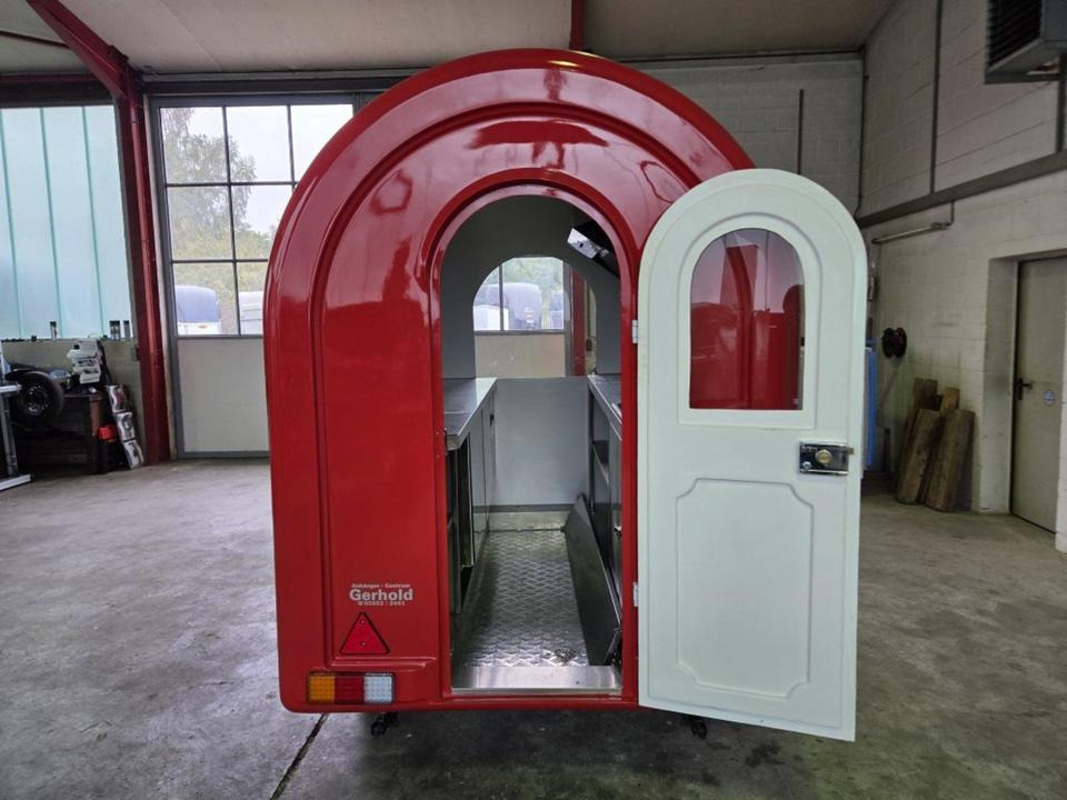 Приколка за продажба на добра PKW-Anhänger Food-Trailer Verkaufsanhänger Imbiss Abzugshaube: слика 9