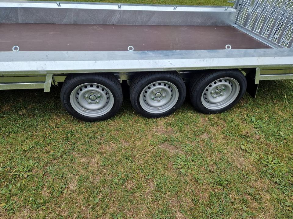 Tridem Maschinentransporter 3,5t, PKW-Anhänger 4,8 x 1,8m - Приколка за градежни машини: слика 4 Tridem Maschinentransporter 3,5t, PKW-Anhänger 4,8 x 1,8m - Приколка за градежни машини: слика 4