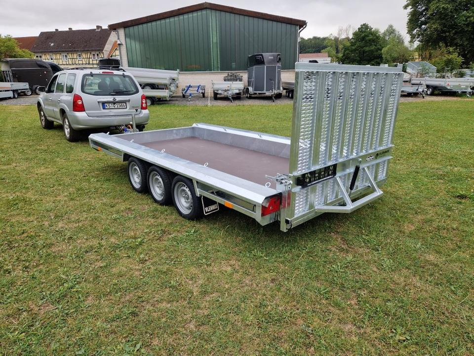 Tridem Maschinentransporter 3,5t, PKW-Anhänger 4,8 x 1,8m - Приколка за градежни машини: слика 5 Tridem Maschinentransporter 3,5t, PKW-Anhänger 4,8 x 1,8m - Приколка за градежни машини: слика 5