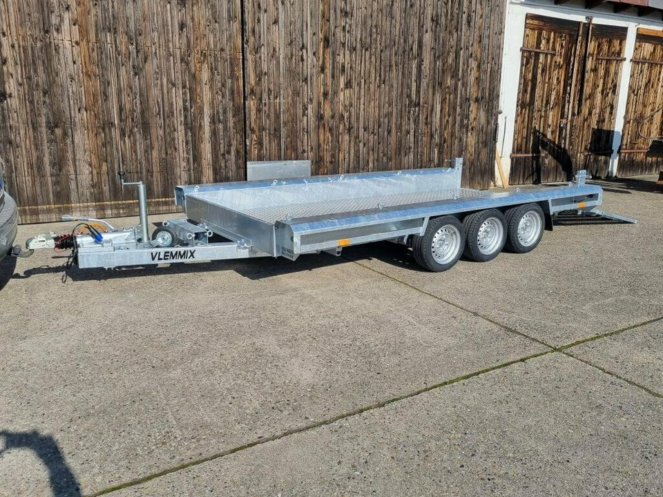 Vlemmix Tridem Maschinentransporter 3,5t Minibagger - Приколка за градежни машини: слика 5 Vlemmix Tridem Maschinentransporter 3,5t Minibagger - Приколка за градежни машини: слика 5