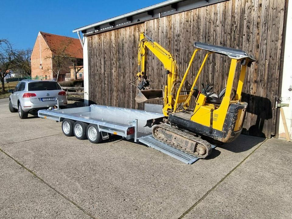 Vlemmix Tridem Maschinentransporter 3,5t Minibagger - Приколка за градежни машини: слика 3 Vlemmix Tridem Maschinentransporter 3,5t Minibagger - Приколка за градежни машини: слика 3