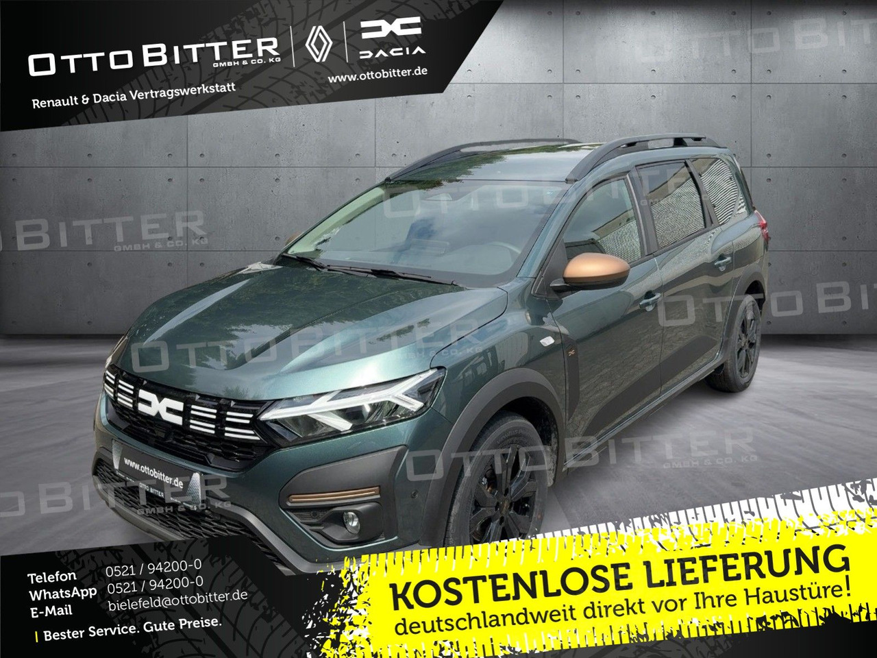 Dacia Jogger Extreme+ ECO-G 100 7-Sitzer FLÜSSIGGAS - Автомобил: слика 1 Dacia Jogger Extreme+ ECO-G 100 7-Sitzer FLÜSSIGGAS - Автомобил: слика 1