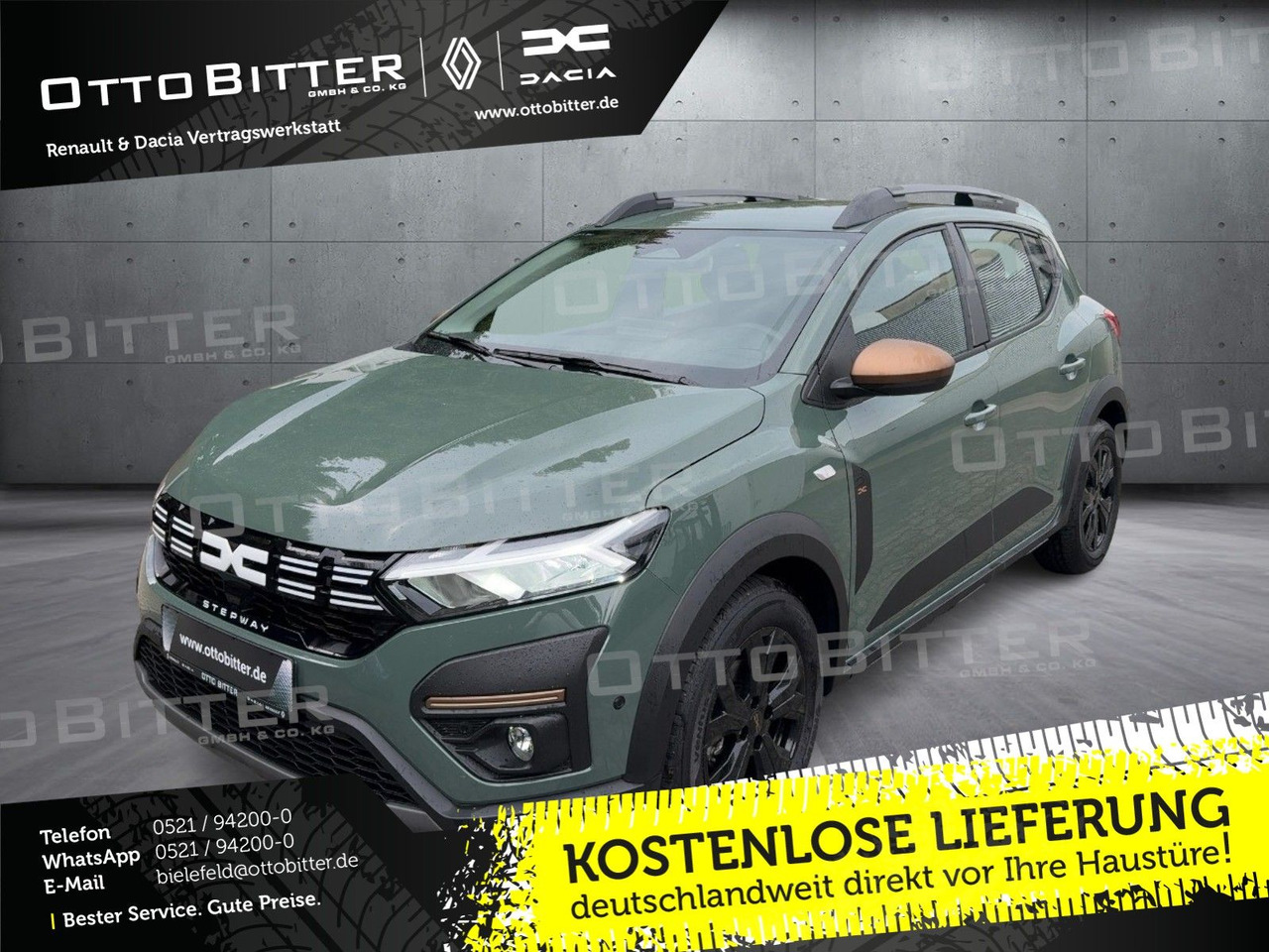 Dacia Sandero Stepway Extreme TCe110 CITY-PAKET - Седан: слика 1 Dacia Sandero Stepway Extreme TCe110 CITY-PAKET - Седан: слика 1