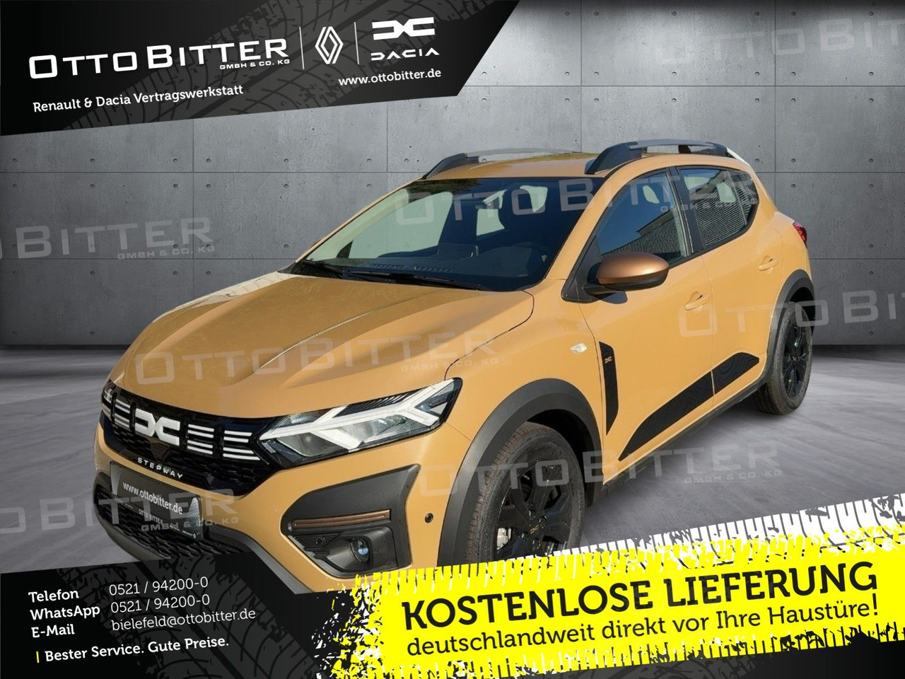 Dacia Sandero Stepway Extreme TCe110 CITY-PAKET/NAVI - Седан: слика 1 Dacia Sandero Stepway Extreme TCe110 CITY-PAKET/NAVI - Седан: слика 1
