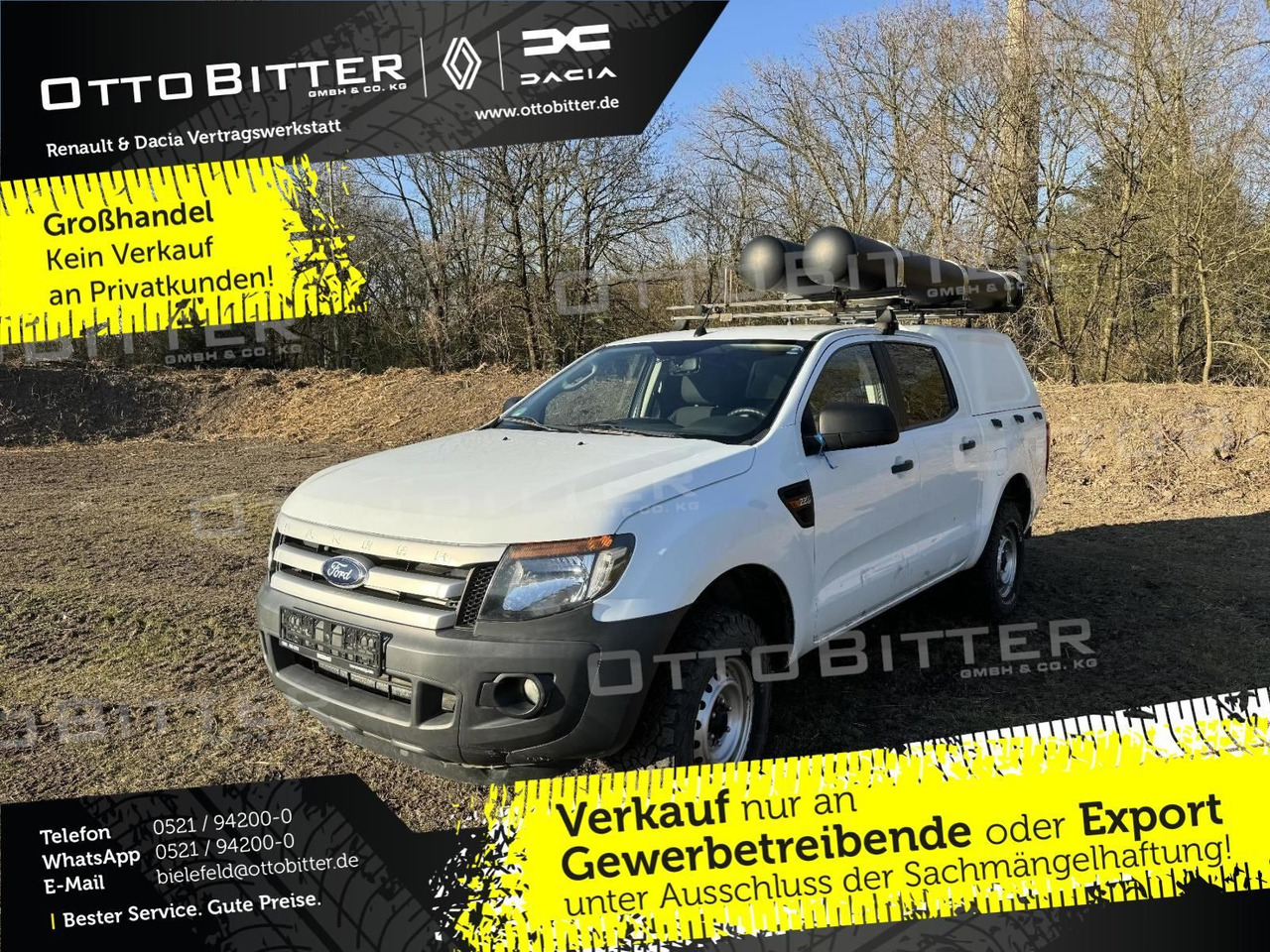 SUV Ford Ranger XL DoKa 4x4 SORTIMO +MOTORSCHADEN+: слика 1