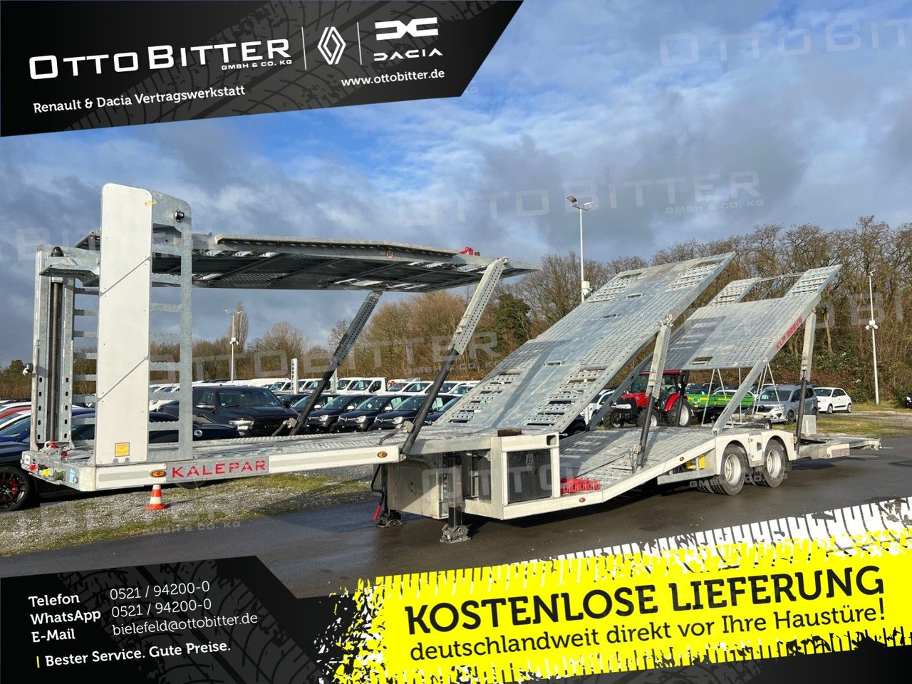 KALEPAR KLP228V6 6er-Autotransporter VDI2700 - Автотранспортна полуприколка: слика 1 KALEPAR KLP228V6 6er-Autotransporter VDI2700 - Автотранспортна полуприколка: слика 1
