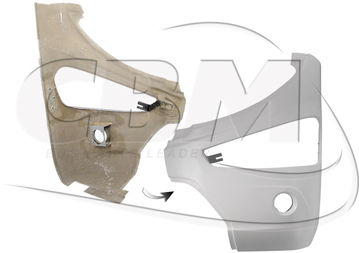 CBM FRONT LEFT BUMPER - WABCO (9254394017) - Браник за Автобус: слика 1 CBM FRONT LEFT BUMPER - WABCO (9254394017) - Браник за Автобус: слика 1
