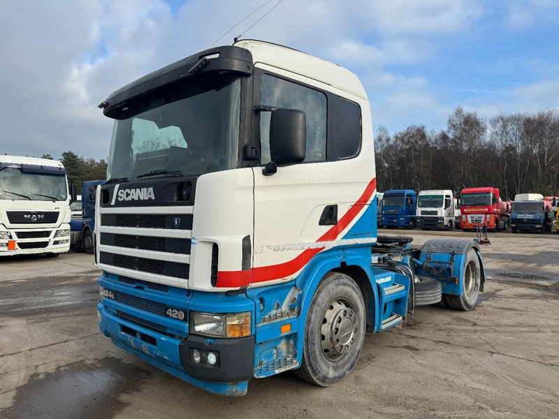 Scania 124 - 420 (MANUAL GEARBOX / BOITE MANUELLE / PTO / HYDRAULIC / PERFECT) - Камион влекач: слика 1 Scania 124 - 420 (MANUAL GEARBOX / BOITE MANUELLE / PTO / HYDRAULIC / PERFECT) - Камион влекач: слика 1