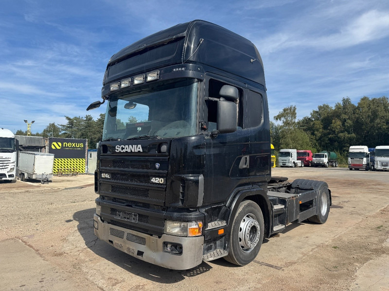Scania 124 - 420 Topline (MANUAL GEARBOX / BOITE MANUELLE / RETARDER) - Камион влекач: слика 1 Scania 124 - 420 Topline (MANUAL GEARBOX / BOITE MANUELLE / RETARDER) - Камион влекач: слика 1