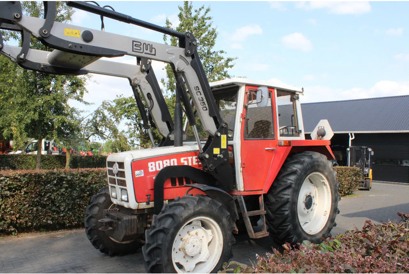 Steyr 8080 met voorlader 40 kmh - Трактор: слика 5 Steyr 8080 met voorlader 40 kmh - Трактор: слика 5