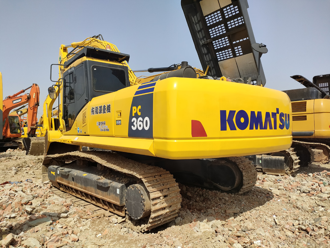 Багер гасеничар Komatsu pc350: слика 10