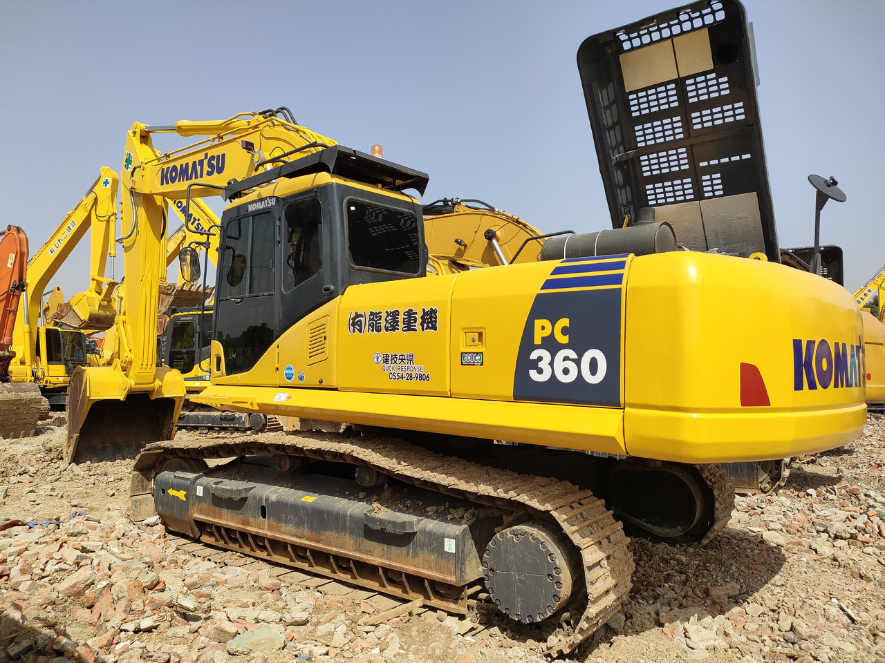 Багер гасеничар Komatsu pc350: слика 11