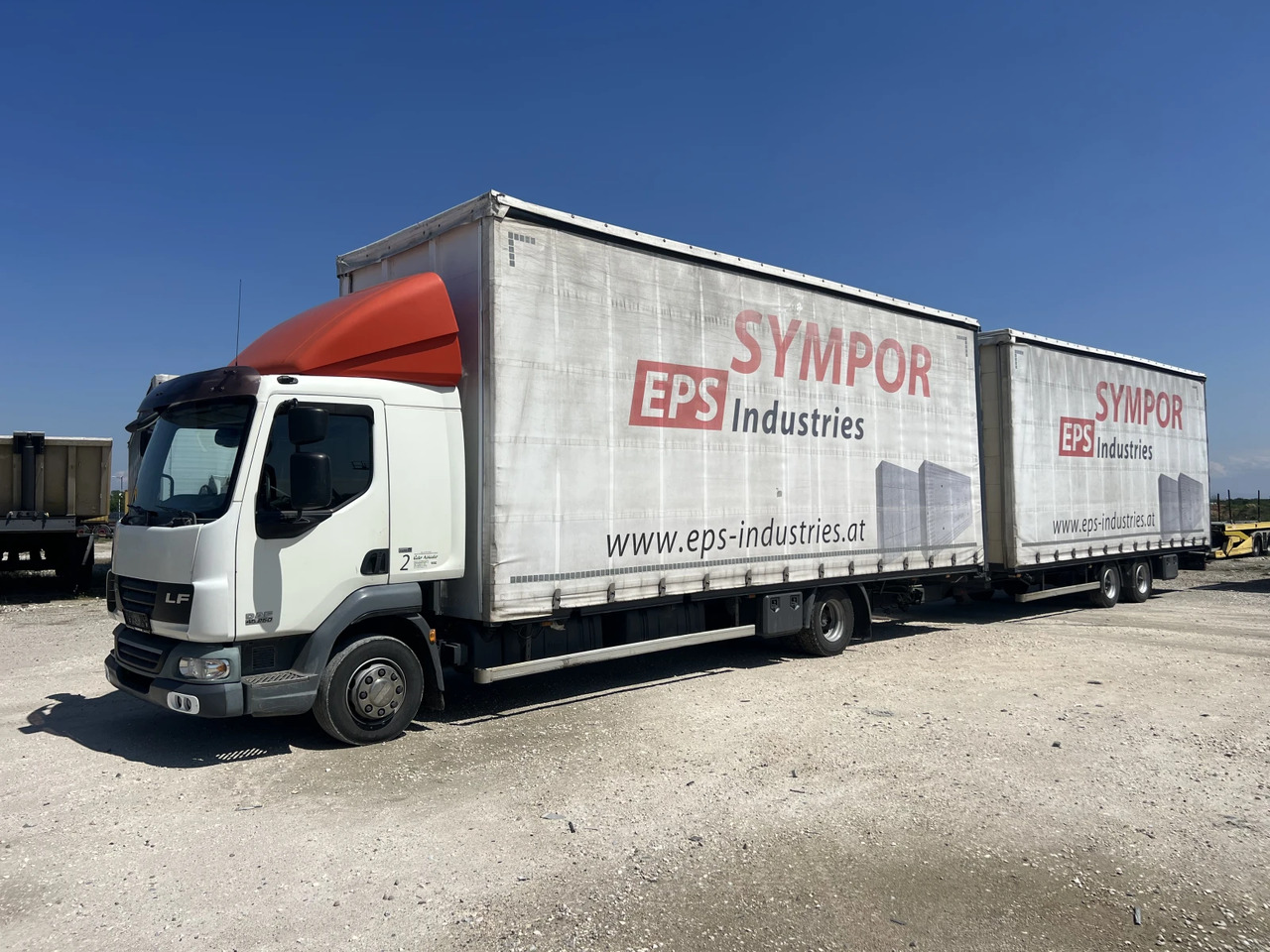 Daf Fa 7.85м., Euro5, Щора, Композиция, Mega, Внос - Камион со церада: слика 3 Daf Fa 7.85м., Euro5, Щора, Композиция, Mega, Внос - Камион со церада: слика 3