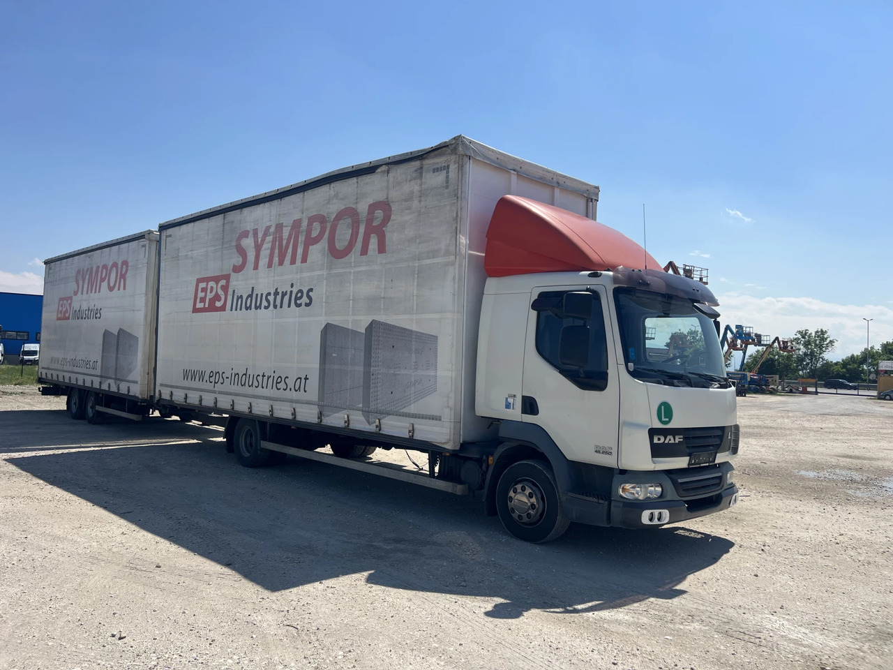 Daf Fa 7.85м., Euro5, Щора, Композиция, Mega, Внос - Камион со церада: слика 2 Daf Fa 7.85м., Euro5, Щора, Композиция, Mega, Внос - Камион со церада: слика 2