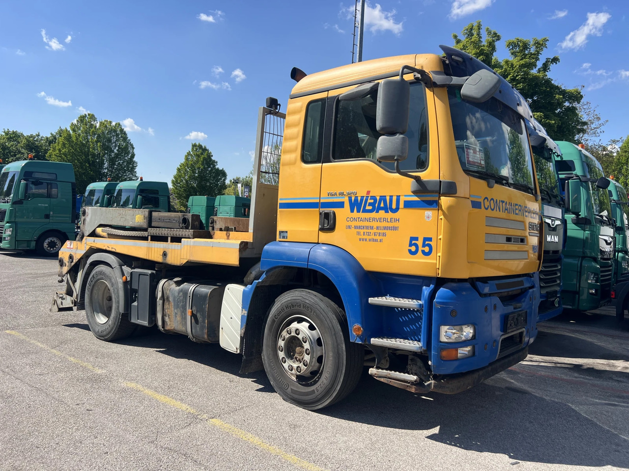 Man Tga 18.320, Контейноровоз, Нов внос - Камион за подигање контејнери: слика 5 Man Tga 18.320, Контейноровоз, Нов внос - Камион за подигање контејнери: слика 5