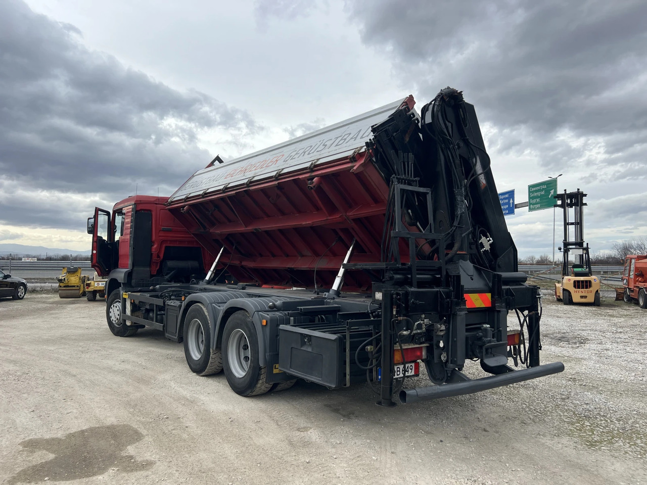 Кипер, Камион со кран Man Tga 6х4, Самосвал с Кран: слика 7 Кипер, Камион со кран Man Tga 6х4, Самосвал с Кран: слика 7