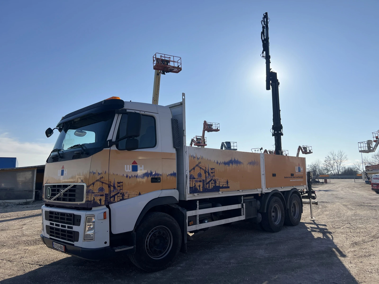 Volvo Fh 12 6х6, Кран, Нов внос - Камион со платформа, Камион со кран: слика 2 Volvo Fh 12 6х6, Кран, Нов внос - Камион со платформа, Камион со кран: слика 2