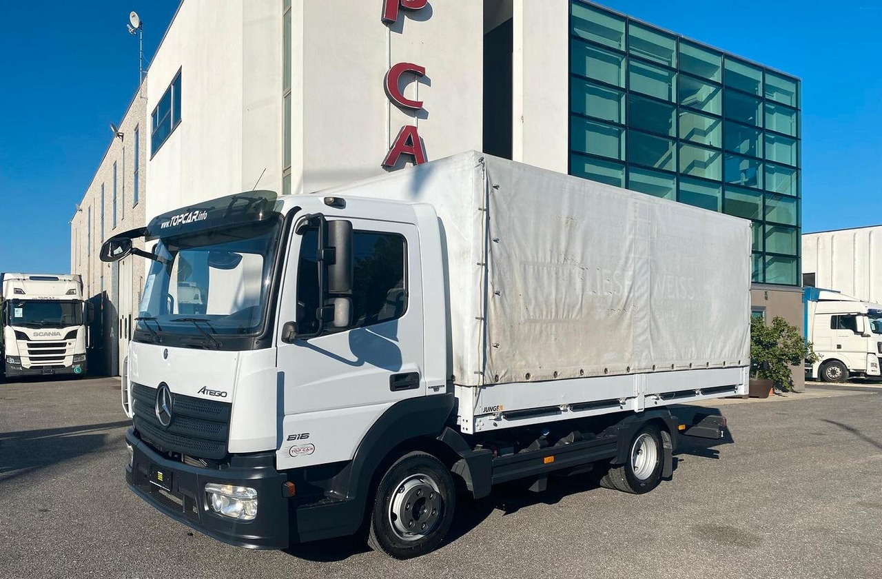 MERCEDES 816 ATEGO CASSONE CENTINATO - Камион со церада: слика 2 MERCEDES 816 ATEGO CASSONE CENTINATO - Камион со церада: слика 2