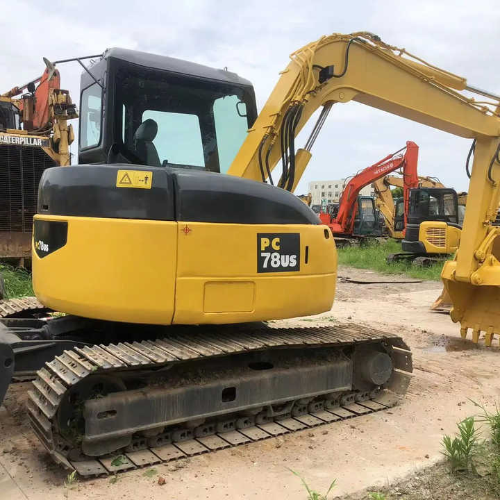 Cheap Used Komatsu PC78US Crawler Excavator with High Efficiency Used Heavy Machinery Komatsu P78US Digger Cheap for Sale - Багер гасеничар: слика 1 Cheap Used Komatsu PC78US Crawler Excavator with High Efficiency Used Heavy Machinery Komatsu P78US Digger Cheap for Sale - Багер гасеничар: слика 1
