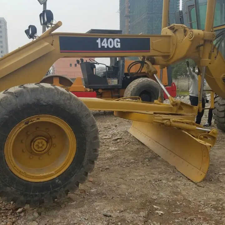 Used Caterpillar CAT 140G Land Road Motor Grader CAT140G CAT Used Grader Cheap Price - Порамнувач: слика 2 Used Caterpillar CAT 140G Land Road Motor Grader CAT140G CAT Used Grader Cheap Price - Порамнувач: слика 2