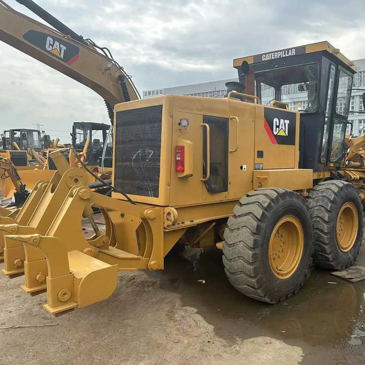 Used Caterpillar CAT 140k Land Road Motor Grader CAT140k Used Grader Cheap Price for Sale - Порамнувач: слика 1 Used Caterpillar CAT 140k Land Road Motor Grader CAT140k Used Grader Cheap Price for Sale - Порамнувач: слика 1