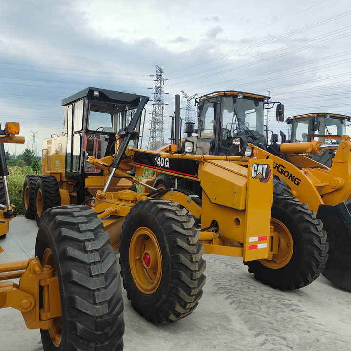 Used Construction Machinery Caterpillar 140G Grader Cat140G Wheeled Grader Cheap Price Hot Sale - Порамнувач: слика 1 Used Construction Machinery Caterpillar 140G Grader Cat140G Wheeled Grader Cheap Price Hot Sale - Порамнувач: слика 1