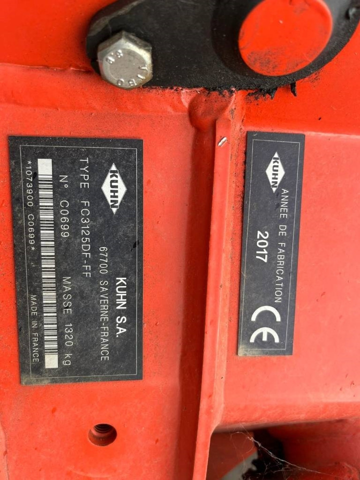 Kuhn 3125 - Косилка: слика 5 Kuhn 3125 - Косилка: слика 5