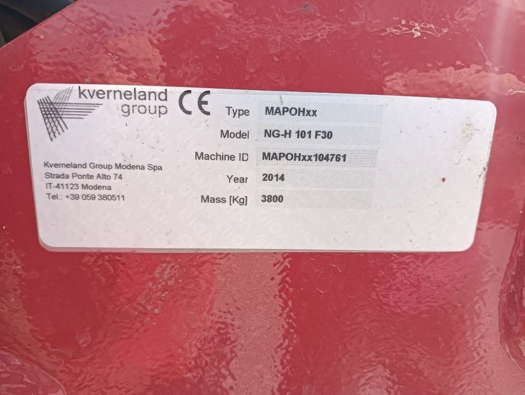 Kverneland NG-H101F30 - Ситнач: слика 3 Kverneland NG-H101F30 - Ситнач: слика 3
