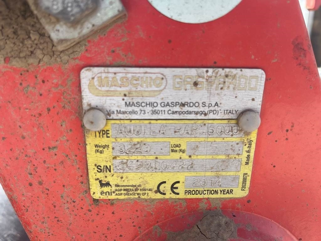 Maschio Aquila 5000 - Тракторска фреза: слика 2 Maschio Aquila 5000 - Тракторска фреза: слика 2