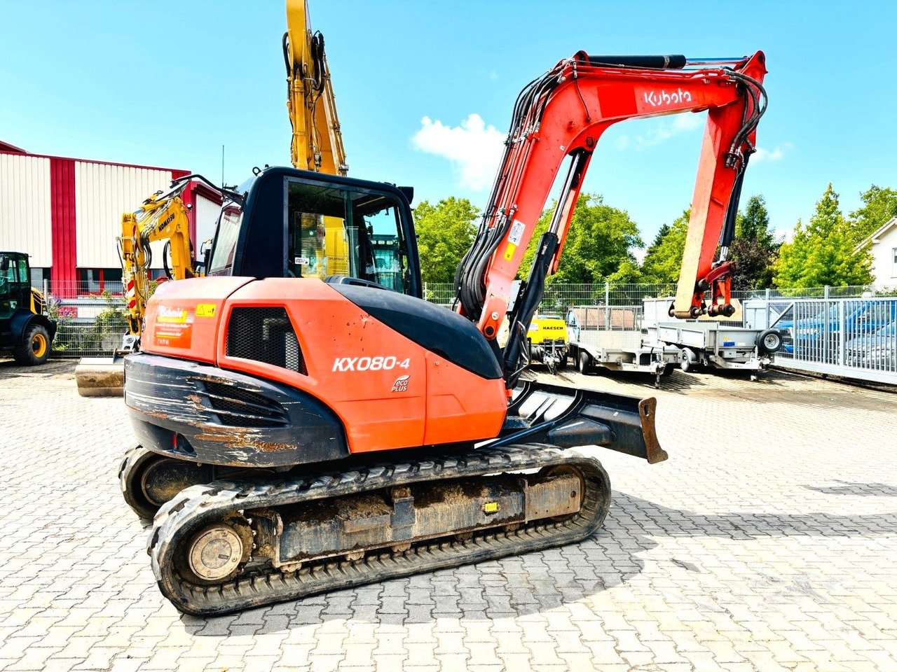 Kubota KX080-4 - Мини багер: слика 2 Kubota KX080-4 - Мини багер: слика 2