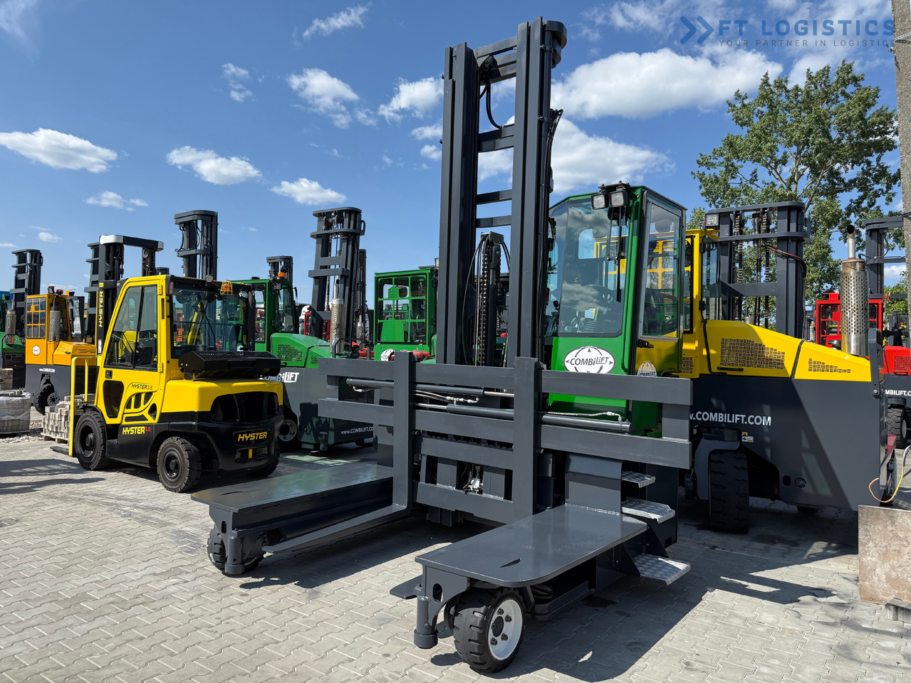 COMBILIFT C5000E / ELECTRIC / TRIPLEX 8300MM / FULL FREE LIFT / WIDE POSITIONER / FORK SIDESHIFT / BATTERY LIKE NEW - 4-насочен вилушкар: слика 2 COMBILIFT C5000E / ELECTRIC / TRIPLEX 8300MM / FULL FREE LIFT / WIDE POSITIONER / FORK SIDESHIFT / BATTERY LIKE NEW - 4-насочен вилушкар: слика 2