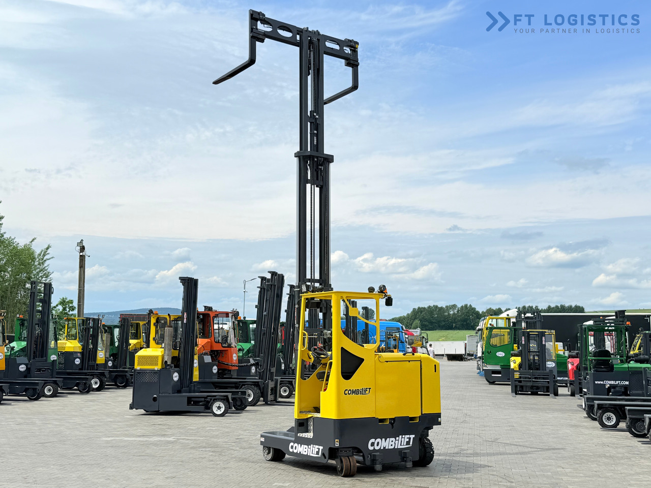 Нов 4-насочен вилушкар COMBILIFT MR / ELECTRIC / TRIPLEX – 6000MM / FULL FREE LIFT / WIDE POSITIONER / FORK SIDESHIFT / ONLY 1400 HOURS / LIKE NEW [ Copy ]: слика 25