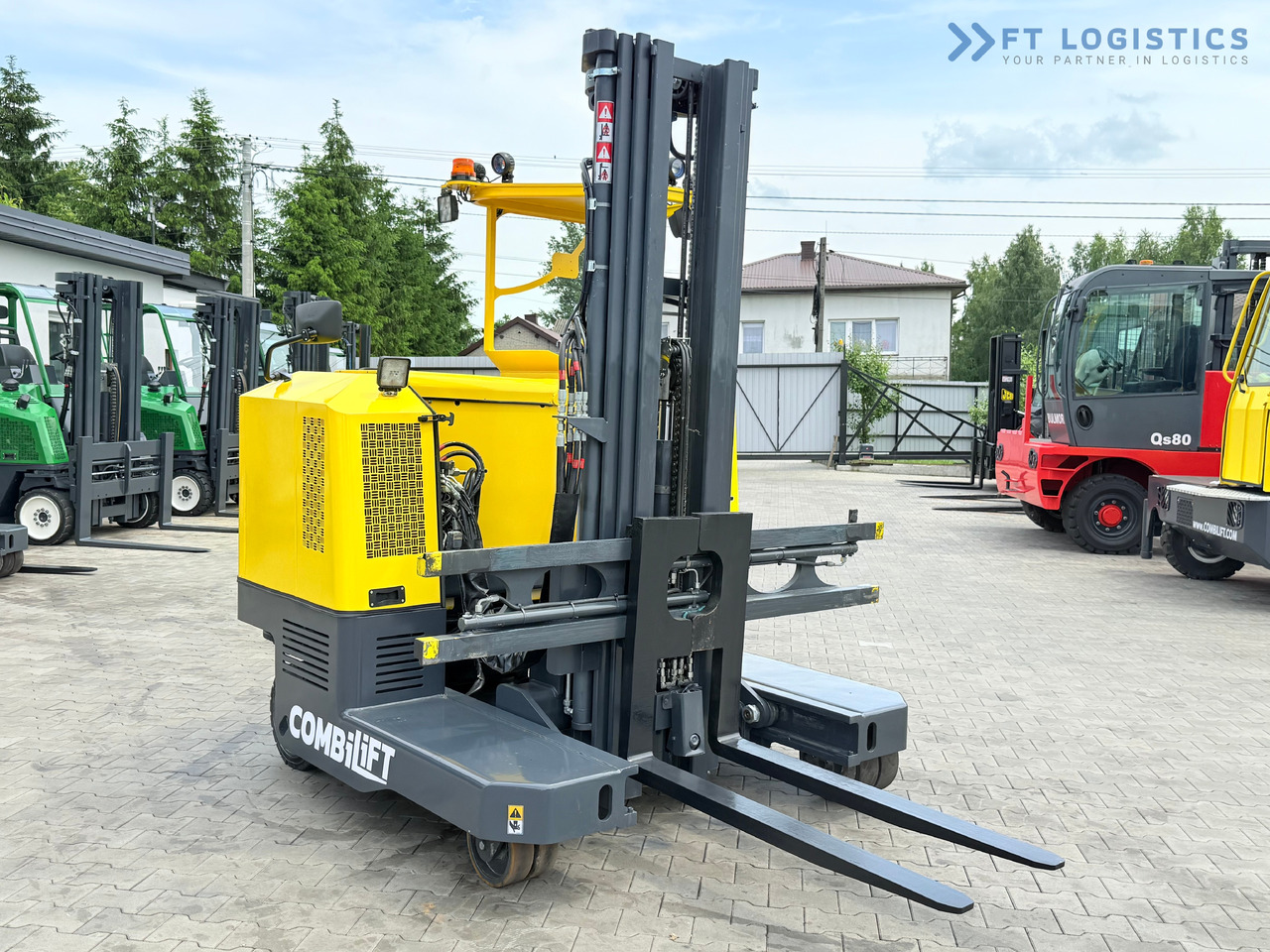 Нов 4-насочен вилушкар COMBILIFT MR / ELECTRIC / TRIPLEX – 6000MM / FULL FREE LIFT / WIDE POSITIONER / FORK SIDESHIFT / ONLY 1400 HOURS / LIKE NEW [ Copy ]: слика 40
