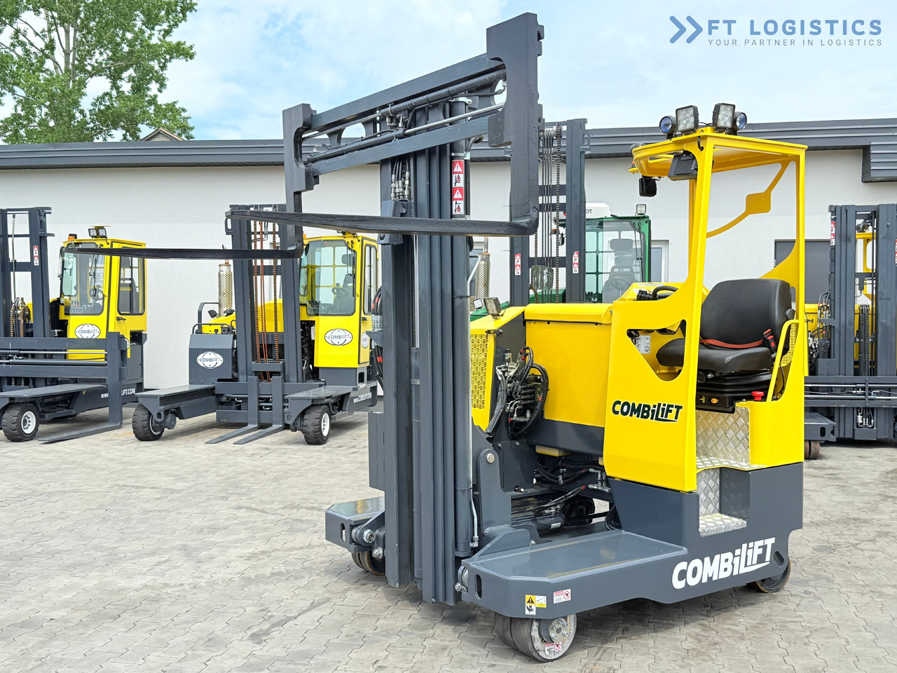 Нов 4-насочен вилушкар COMBILIFT MR / ELECTRIC / TRIPLEX – 6000MM / FULL FREE LIFT / WIDE POSITIONER / FORK SIDESHIFT / ONLY 1400 HOURS / LIKE NEW [ Copy ]: слика 19