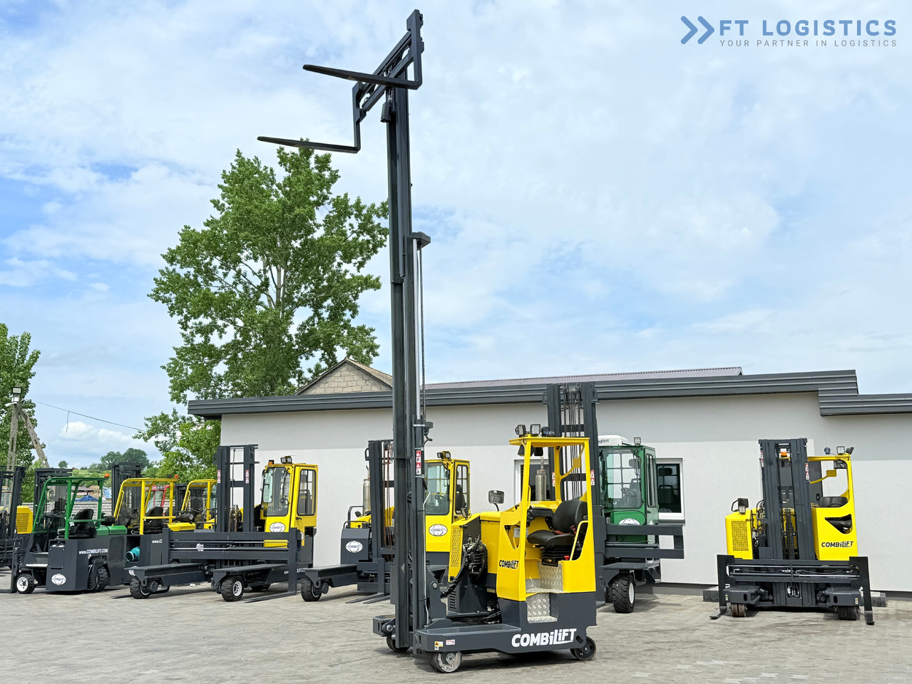 Нов 4-насочен вилушкар COMBILIFT MR / ELECTRIC / TRIPLEX – 6000MM / FULL FREE LIFT / WIDE POSITIONER / FORK SIDESHIFT / ONLY 1400 HOURS / LIKE NEW [ Copy ]: слика 26