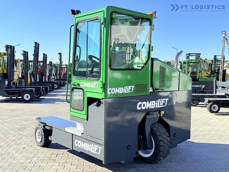 4-насочен вилушкар Combilift Combilift FOUR-WAY MULTIDIRECTIONAL FORKLIFT C4500 / DIESEL / TRIPLEX 4900MM / ONLY 4854 HOURS / FORK POSITIONER / FULL CABIN –: слика 17