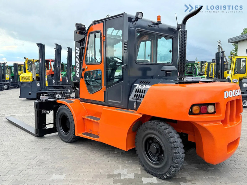 Дизел вилушкар Doosan DOOSAN / DUPLEX 3000MM / SIDE SHIFT / FORK POSITIONER / 2500MM FORKS / 7000KG / CABIN / LIKE NEW DOOSAN / DUPLEX 3000MM / SIDE S: слика 11 Дизел вилушкар Doosan DOOSAN / DUPLEX 3000MM / SIDE SHIFT / FORK POSITIONER / 2500MM FORKS / 7000KG / CABIN / LIKE NEW DOOSAN / DUPLEX 3000MM / SIDE S: слика 11