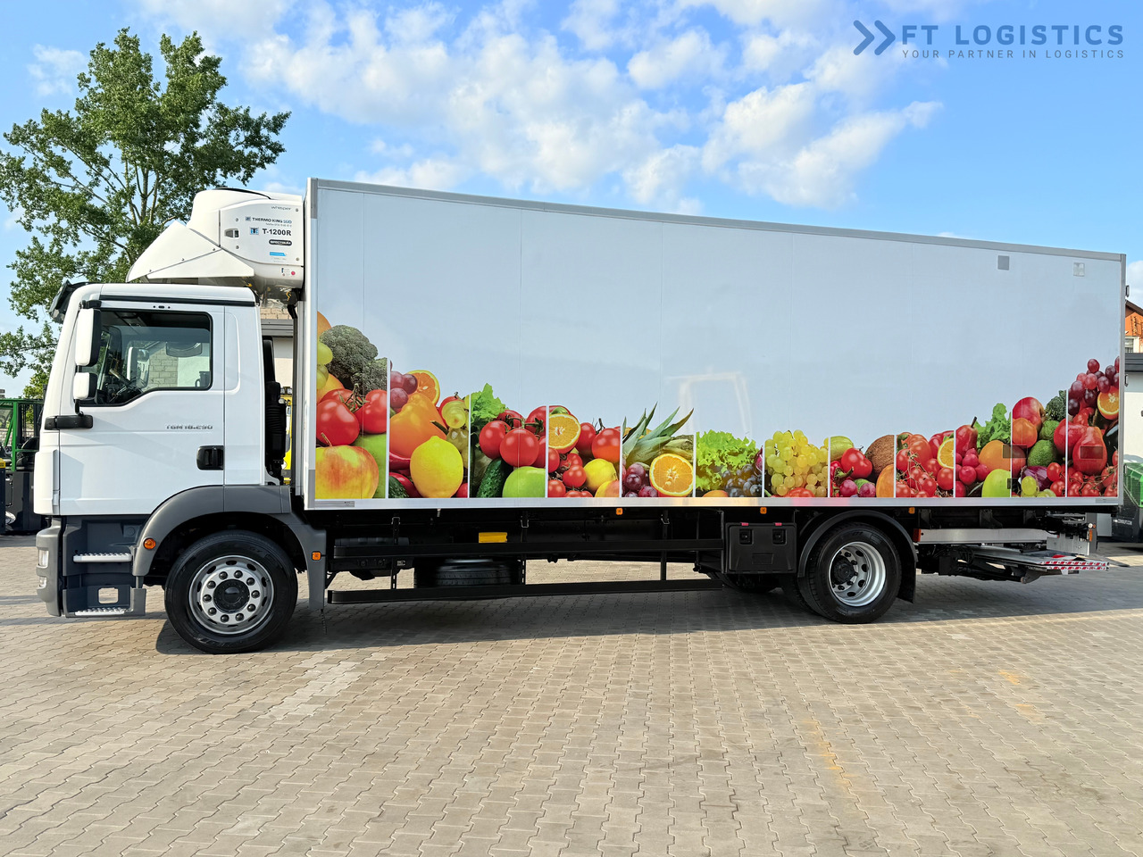 MAN TGM 18.290 / THERMOKING T-1200R / BI-TEMPERATURE / 19 PALLETS / 90% TYRES / EXCELLENT CONDITION / DHOLLANDIA TAIL LIFT / SIDE DOOR / PAYLOAD 8,220 KG - Камион ладилник: слика 3 MAN TGM 18.290 / THERMOKING T-1200R / BI-TEMPERATURE / 19 PALLETS / 90% TYRES / EXCELLENT CONDITION / DHOLLANDIA TAIL LIFT / SIDE DOOR / PAYLOAD 8,220 KG - Камион ладилник: слика 3