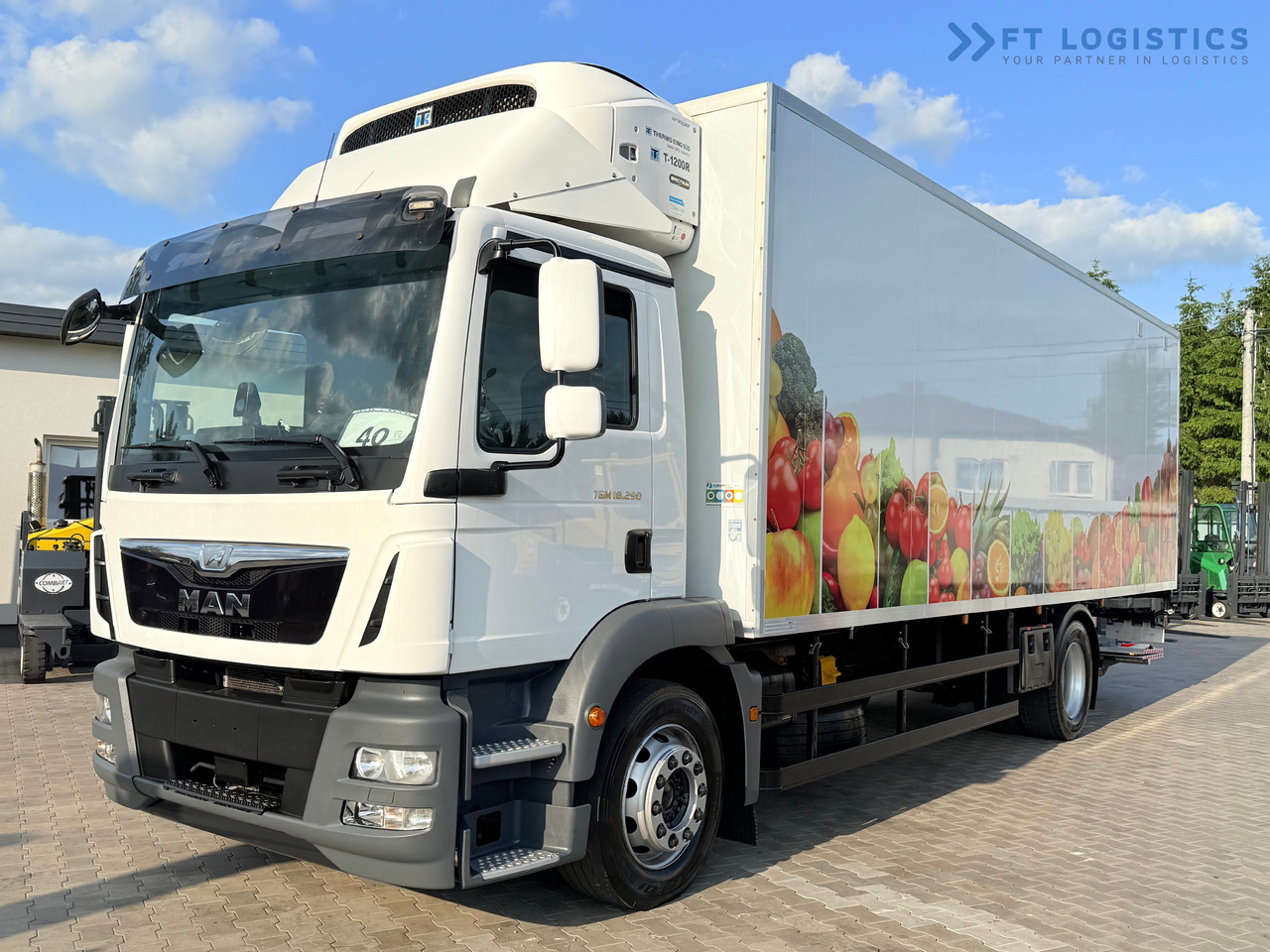 MAN TGM 18.290 / THERMOKING T-1200R / BI-TEMPERATURE / 19 PALLETS / 90% TYRES / EXCELLENT CONDITION / DHOLLANDIA TAIL LIFT / SIDE DOOR / PAYLOAD 8,220 KG - Камион ладилник: слика 1 MAN TGM 18.290 / THERMOKING T-1200R / BI-TEMPERATURE / 19 PALLETS / 90% TYRES / EXCELLENT CONDITION / DHOLLANDIA TAIL LIFT / SIDE DOOR / PAYLOAD 8,220 KG - Камион ладилник: слика 1