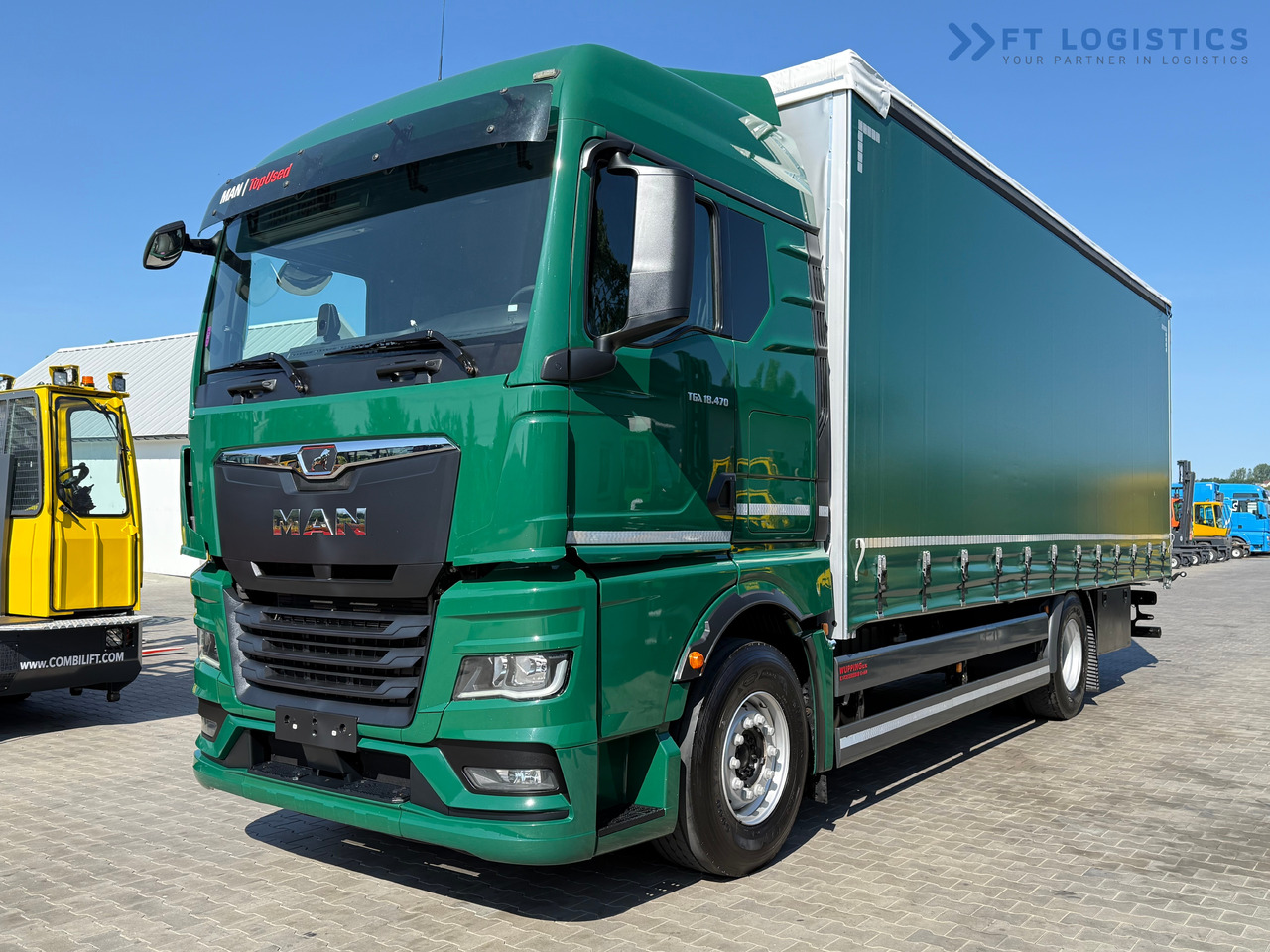 MAN TGX 18.470 / 19 PALLETS / NEW MODEL / RETARDER / EXCELLENT CONDITION - Камион со церада: слика 1 MAN TGX 18.470 / 19 PALLETS / NEW MODEL / RETARDER / EXCELLENT CONDITION - Камион со церада: слика 1