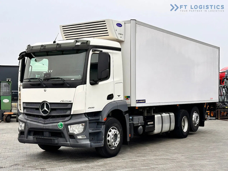 Mercedes-Benz Actros 2532 ANTOS 2533 / TAIL LIFT / 19X PALLETS / TIRES 80% / PERFECT CONDITION! - Камион ладилник: слика 1 Mercedes-Benz Actros 2532 ANTOS 2533 / TAIL LIFT / 19X PALLETS / TIRES 80% / PERFECT CONDITION! - Камион ладилник: слика 1
