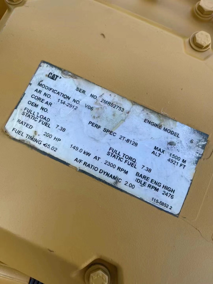 CATERPILLAR 3116 - Мотор за Багер: слика 5 CATERPILLAR 3116 - Мотор за Багер: слика 5