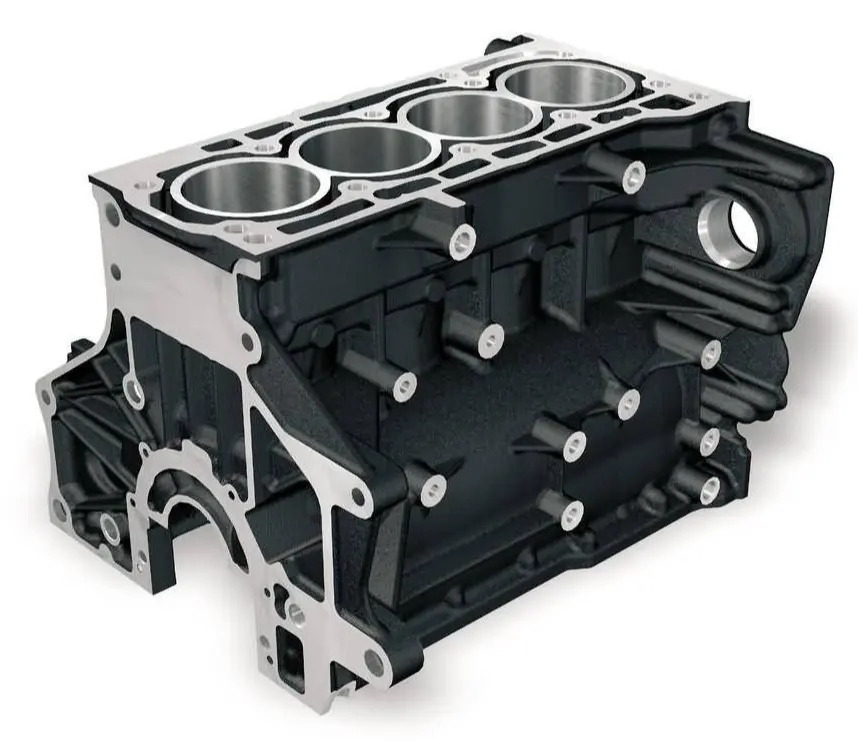 Cylinder Block 4D95 6D95 6D125 - Блок на цилиндерот за Багер: слика 1 Cylinder Block 4D95 6D95 6D125 - Блок на цилиндерот за Багер: слика 1