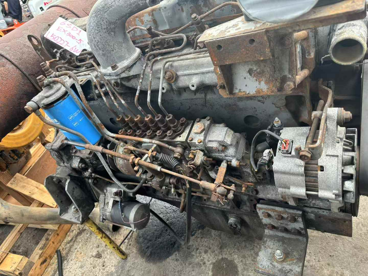 ISUZU 6SD1 - Мотор за Багер: слика 2 ISUZU 6SD1 - Мотор за Багер: слика 2