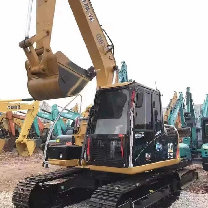 Caterpillar CAT312D Small and Medium-sized Original 12Ton Used Excavator CAT312D Sold Well - Багер: слика 1 Caterpillar CAT312D Small and Medium-sized Original 12Ton Used Excavator CAT312D Sold Well - Багер: слика 1