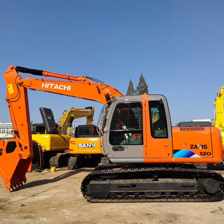 Japan Original Hitachi ZX120 Crawler Excavator Perfect for Various Projects Available Used Excavators for Sale - Багер гасеничар: слика 1 Japan Original Hitachi ZX120 Crawler Excavator Perfect for Various Projects Available Used Excavators for Sale - Багер гасеничар: слика 1