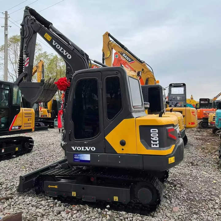 Багер гасеничар Used Digger VOLVO EC60 Construction Machinery Construction Digger Used VOLVO EC60 Cheap Excavator: слика 1