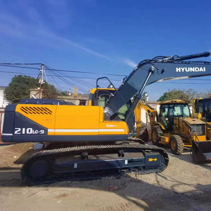 Hyundai Excavator Used Machine 210-9s Heavy Construction Equipment Crawler Excavator Hot Sale - Багер: слика 1 Hyundai Excavator Used Machine 210-9s Heavy Construction Equipment Crawler Excavator Hot Sale - Багер: слика 1